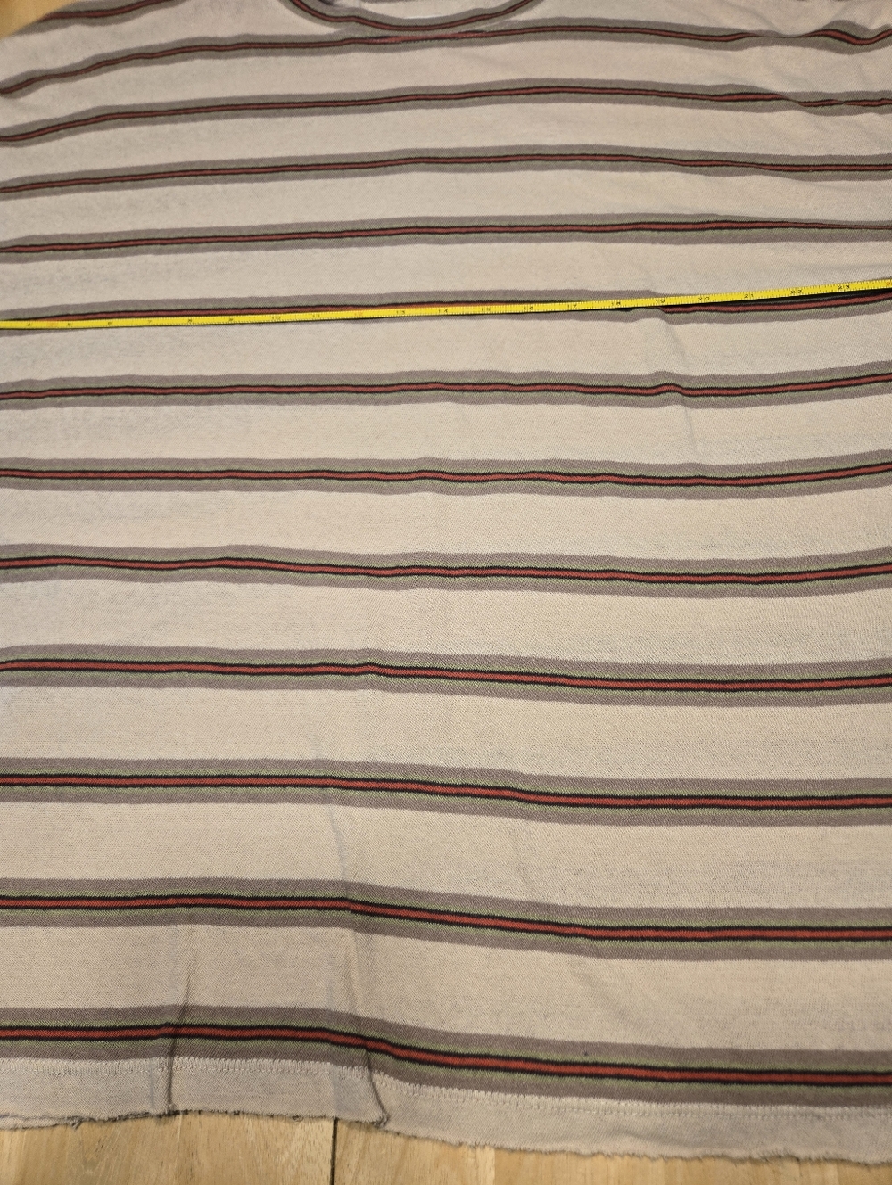 Free People - Nina Stripe Layered Long Sleeve Cotton Shirt - Size XL - Picture 14 of 16